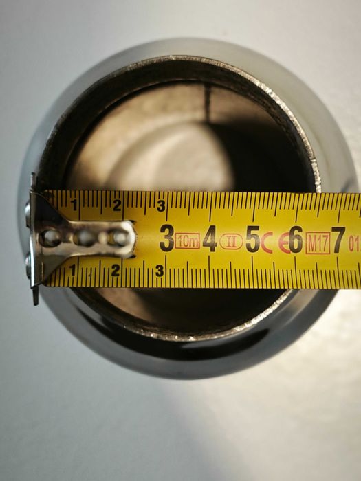 Ponteira de Escape nova em inox