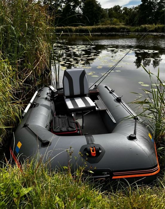 Складная опора(рама)с креплением на ЛИКТРОС под кресло в лодку ПВХ