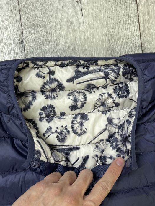 Maddison куртка микропуховик L размер женская стеганая двустороняя