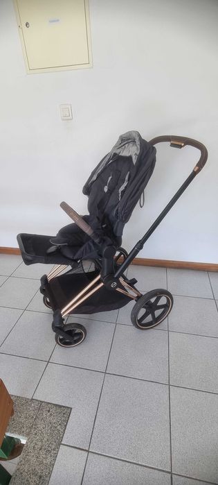 Conjunto Cybex Priam Rose gold dos 0 aos 5 anos