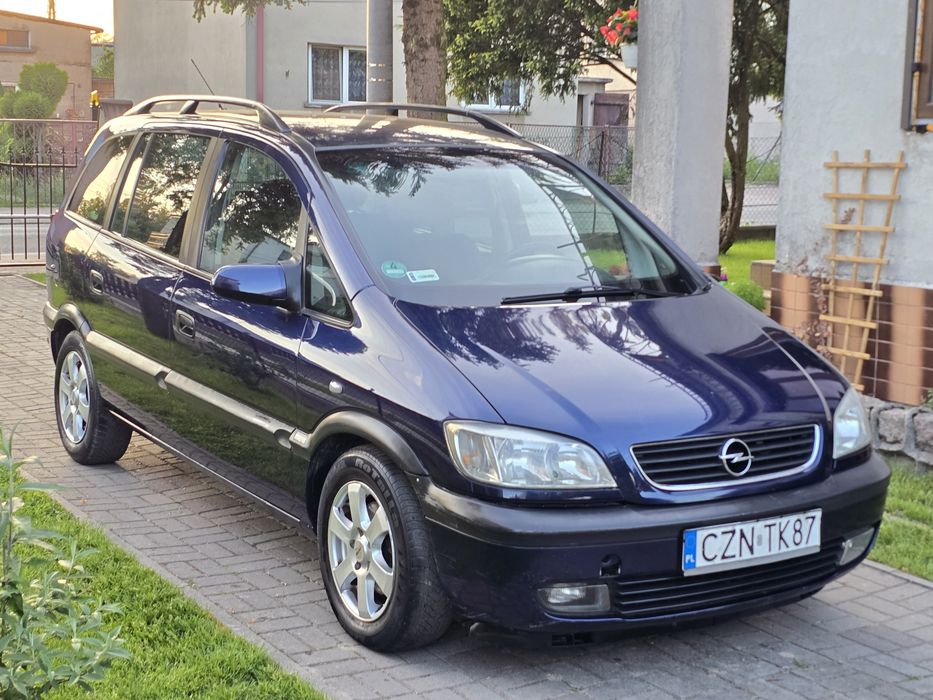 Opel Zafira 1.6 7os/Klima/Alu/Ori szyby/Zadbana