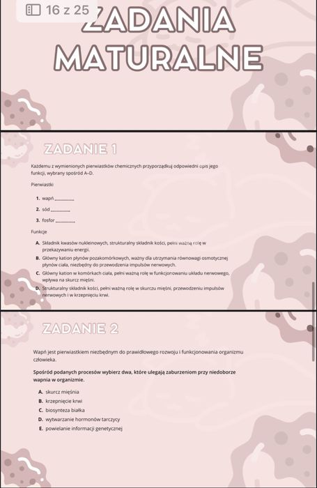 Korepetycje biologia rozszerzona online/Lublin