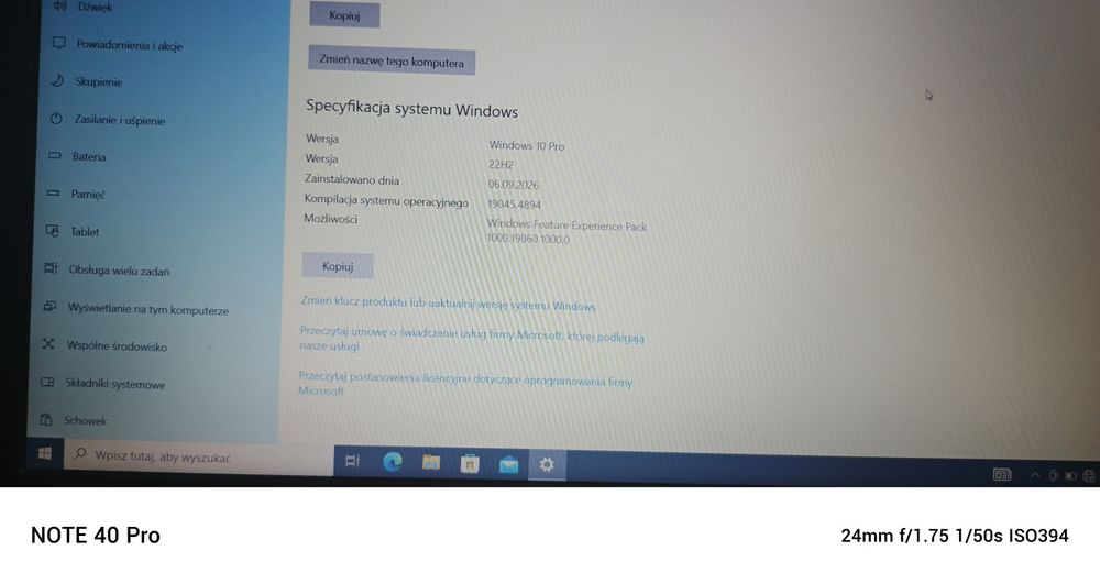 Laptop Dell 15.9'' I3 /128 SSD Okazja