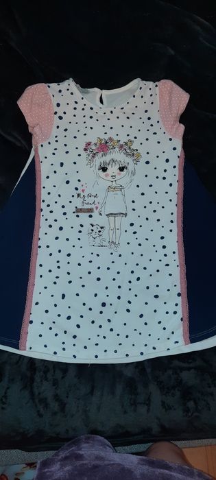 Платье на девочку  летнее