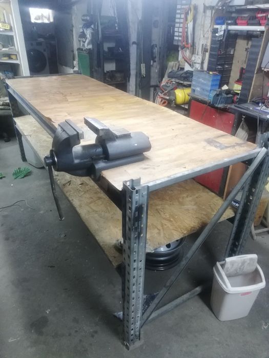 Stół warsztatowy 270dł. x90szer. x 100 wys