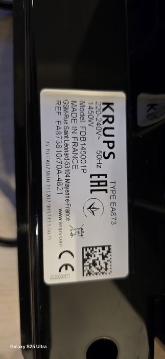 Ekspres do kawy Krups Intution Quattro ForceEa 873