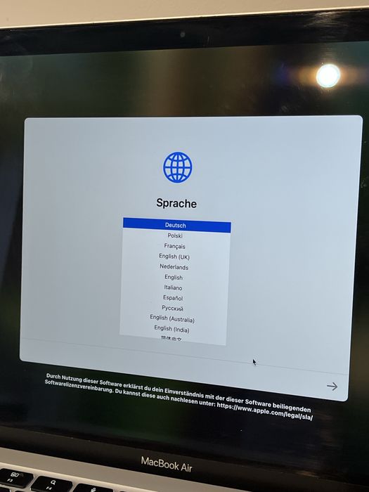 Macbook Air M1 8gb 13,3" 256gb