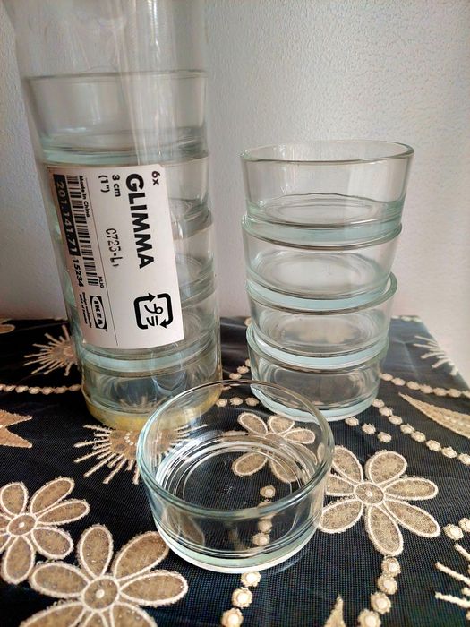 Porta velas da Glimma Ikea