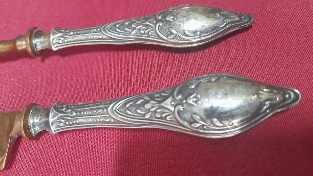 Prata talheres trinchar