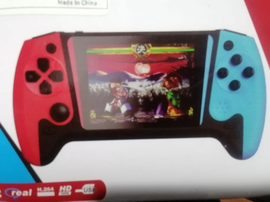Consola de Jogos Portátil Retro 3.5” – Estilo Nostálgico – Azul