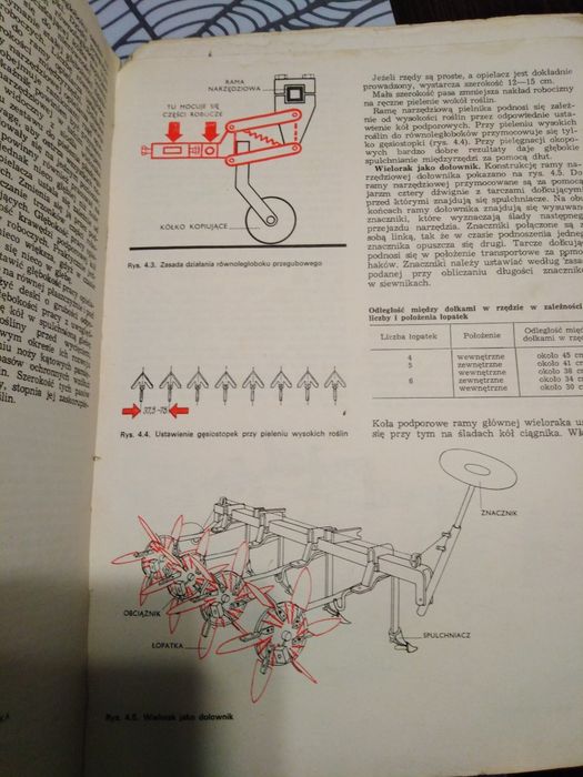 Stara książka ciągniki i maszyny rolnicze
