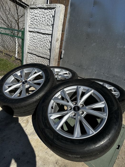 Диски R18 5/112 +Літні Шини Audi Q3 all-road R8 SQ2 Skoda Kodiaq