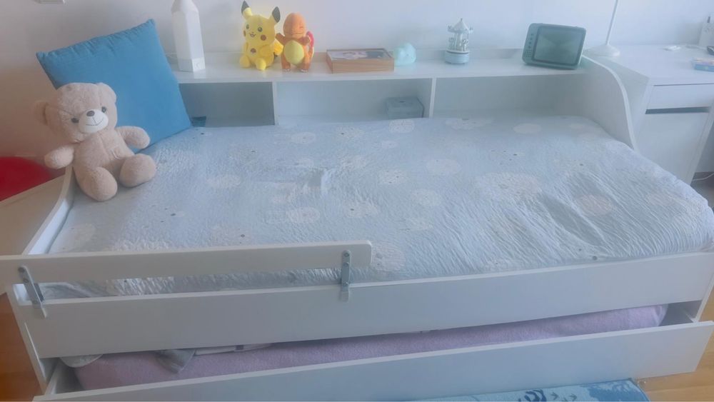 Cama crianca ikea em bom estado