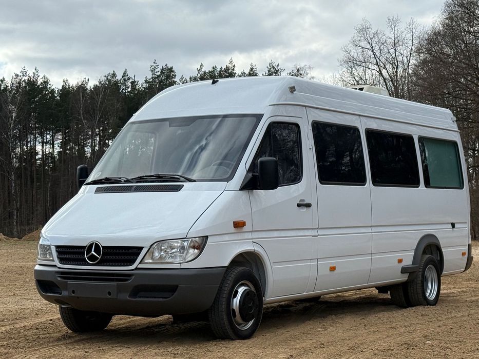 Mercedes-Benz Sprinter 416 Maxi 104 tys przebiegu Perfekcyjny Stan Webasto Klima Automat  Sprinter 416 Maxi 104 tys przebiegu Perfekcyjny Stan Webasto Klima Aut