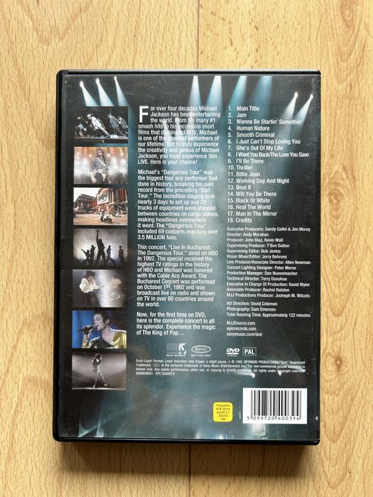Michael Jackson - Live in Bucharest (DVD)