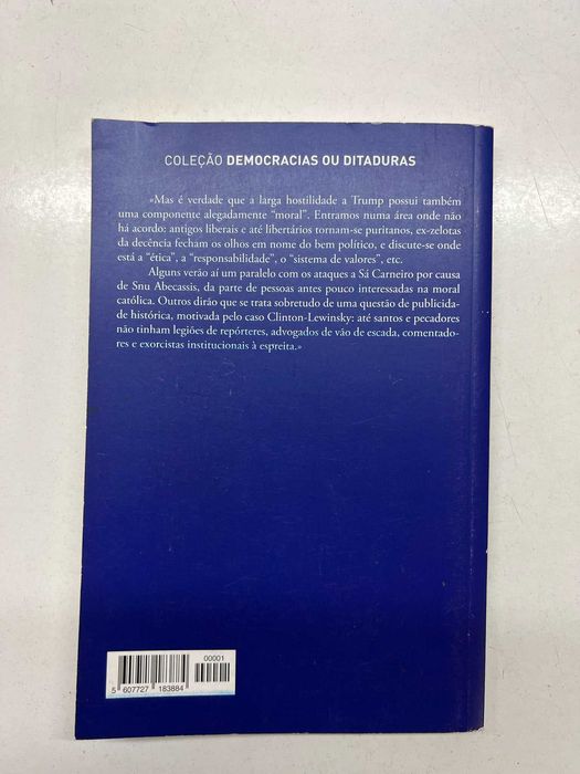 Livro - Trump um Balanço (ctt editorial grátis)