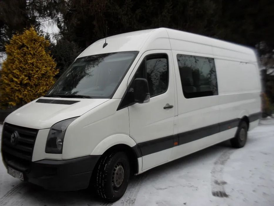 Volkswagen Crafter  Volkswagen Crafter Max Długi , brygadówka , zarejestrowany na 6 osób