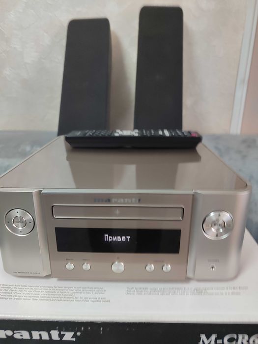 Мережевий медіаплеєр Marantz Melody X M-CR612 +всепогодна настінна акустика Focal SIB XL