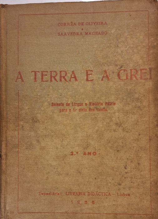 Manual escolar anos 50 A Terra e a Grei