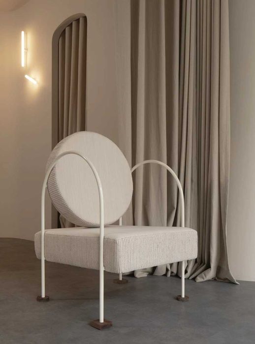 Cadeirão de Design em tecido