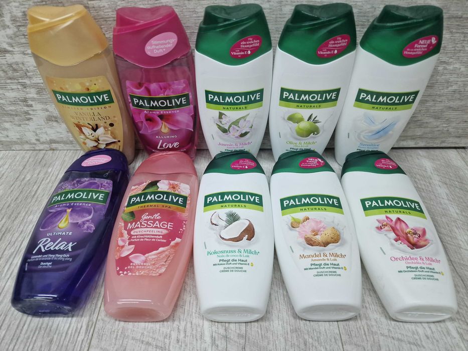 Niemieckie żele do kąpieli Palmolive 250 Ml.