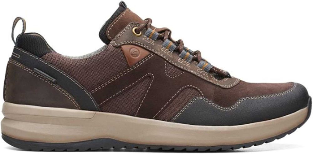 Кросівки Clarks Wellman Trail AP Oxford, Dark Brown Combi Waterproof