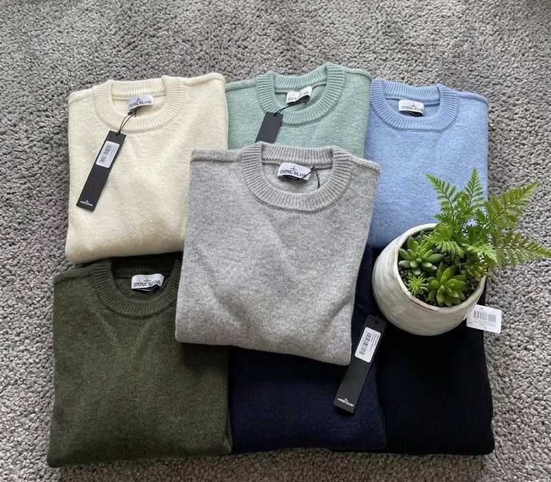 Stone Island Crewneck / Stone Island Sweater / Світшот Stone Island з патчем
