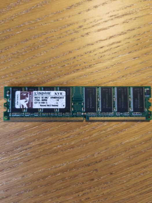 Memória RAM Kingston 512MB, 400MHz, PC3200 DDR