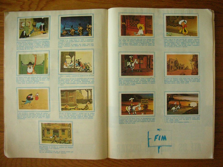 Caderneta Completa Lucky Luke