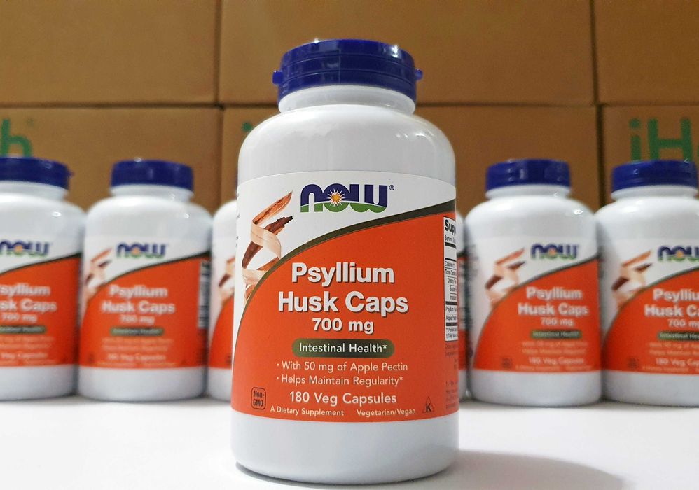 Now Foods, Psyllium Husk, псиллиум (оболочка семян подорожника), 180шт