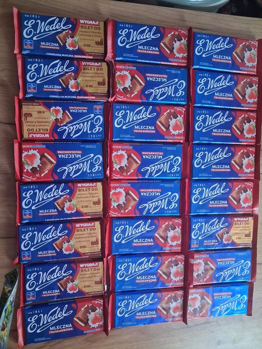 Czekolada milka 24 sztuki Okazja