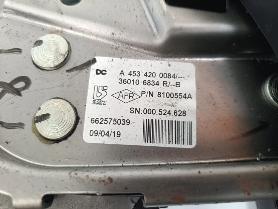 Travão de mão / parque SMART ForFour (453)