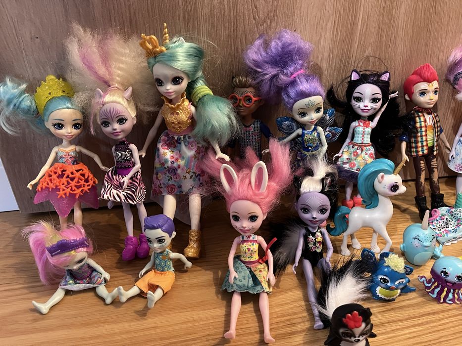 Lalki Enchantimals z akcesoriami