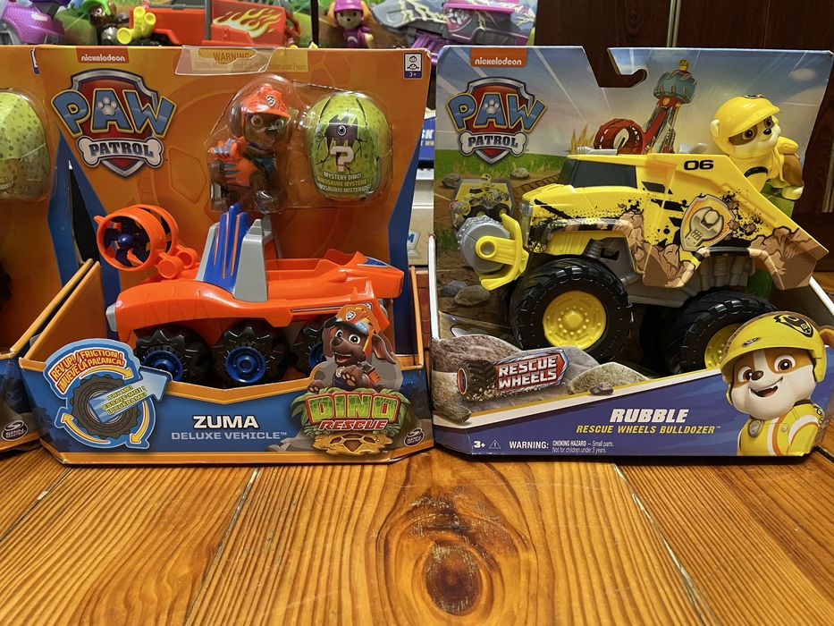 Щенячий патруль. Paw patrol rescue wheels/dino rescue. Skye, Zuma