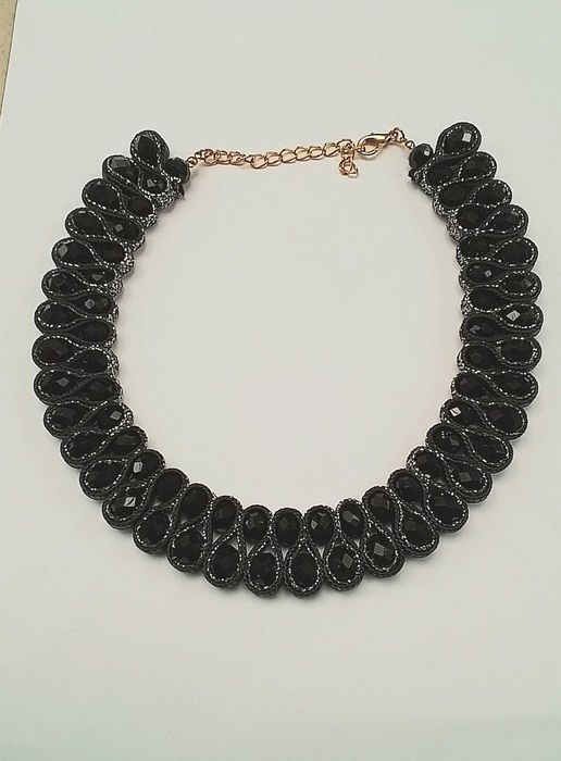 Naszyjnik obroża czarny