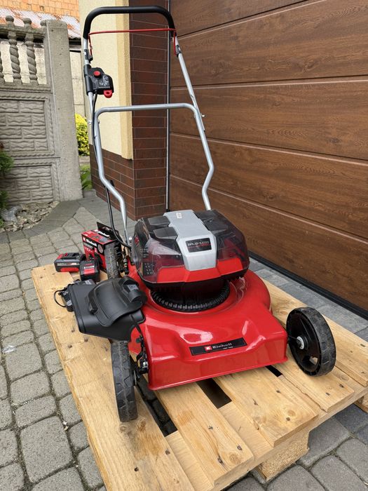 Kosiarka 48cm do mulczowania aku 2x4ah einhell ge-cm 36/48 M li