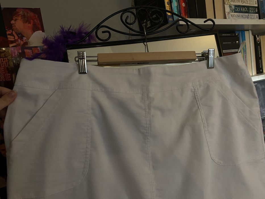 Spódnica biała rozmiar 6XL