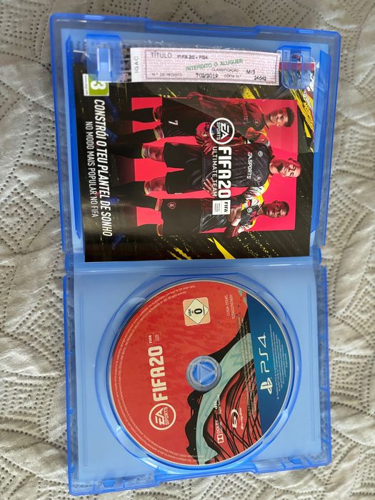 Jogo ps4 fifa 20