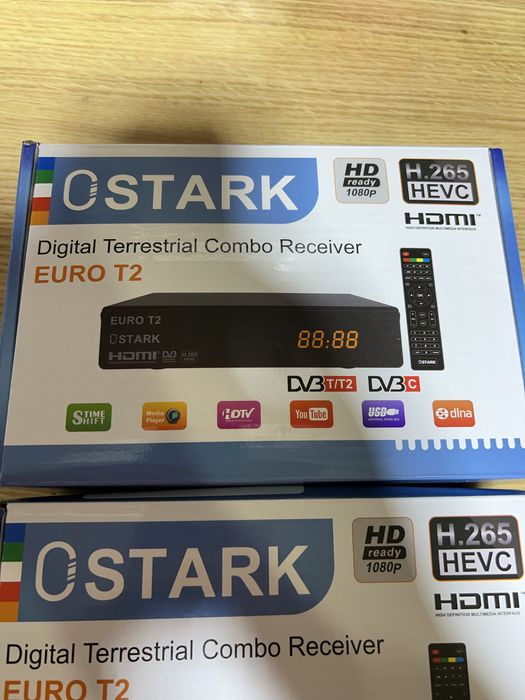 Ostark DVB-T2 Receiver TDT Full HD - NEW64309863708290122