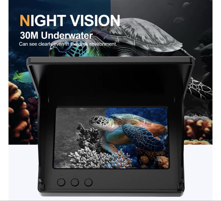 Підводна камера для риболовлі,рибоискатель,ехолот,подводная камера