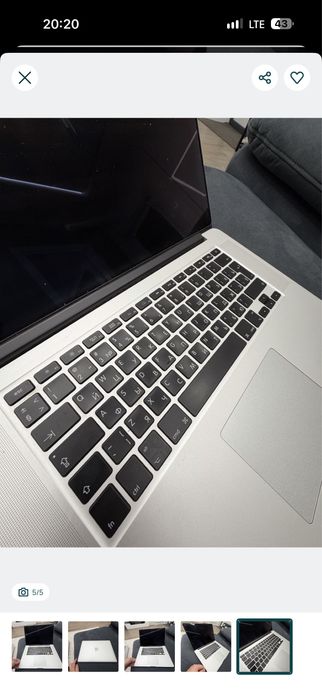 Macbook Pro 15, 2012, Macbook A1398,розборка, розбірка, запчастини
