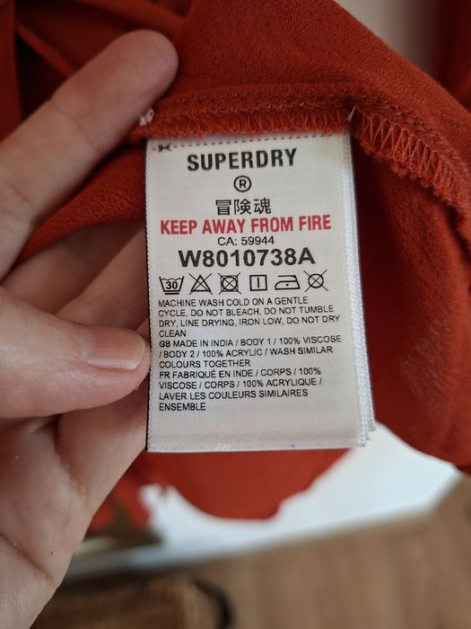 Сукня. Superdry. С запахом.