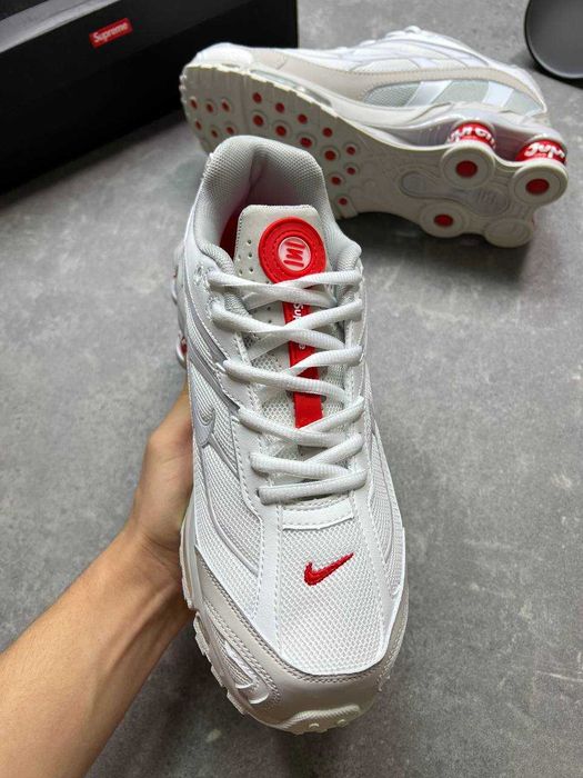Buty Nike Supreme Shox Ride 2 White Białe