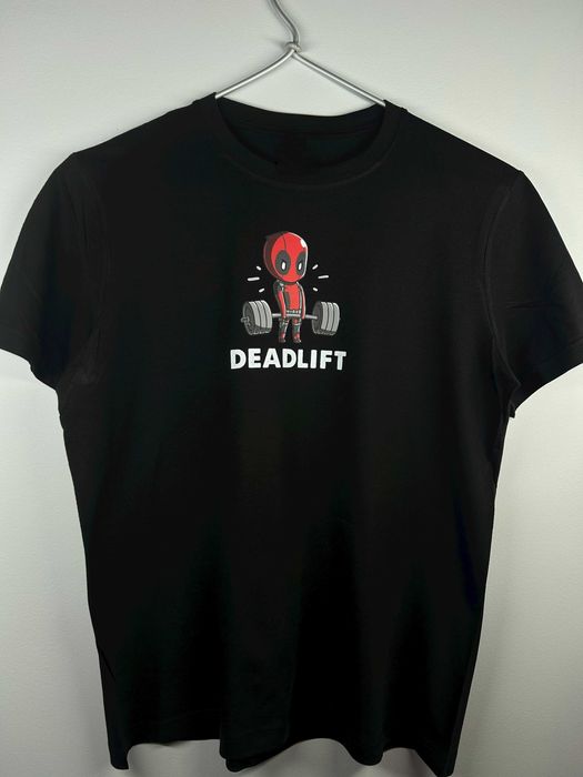 Koszulka -Deadpool Deadlift (RÓŻNE ROZMIARY)