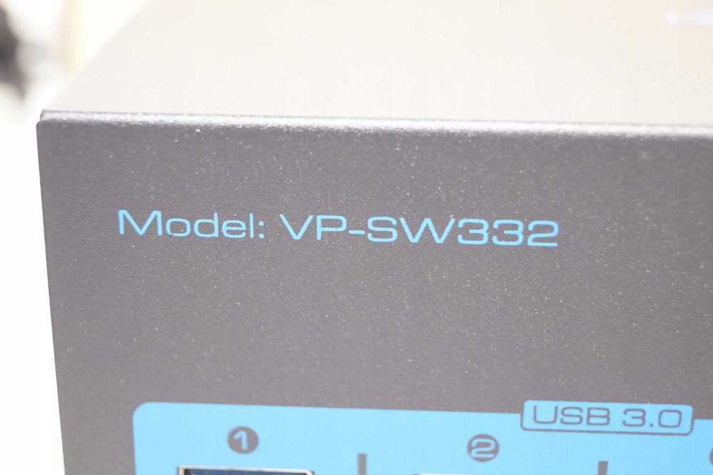1966 Przełącznik KVM VPFET VP-SW332 8K60Hz 3xPC 3xMonitor 4K144Hz 4xUSB 3.0