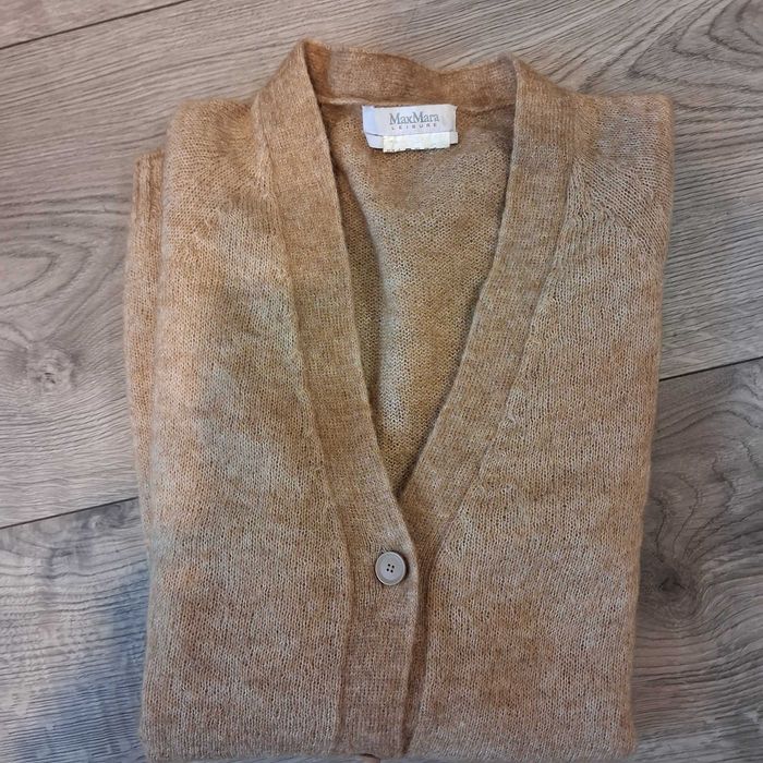 Max mara kardigan orzechowy