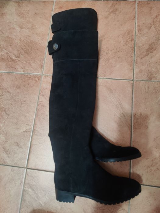 Kozaki wysokie z możliwością regulacji 35 bershka