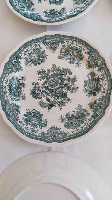 Talerze villeroy boch zielony fason