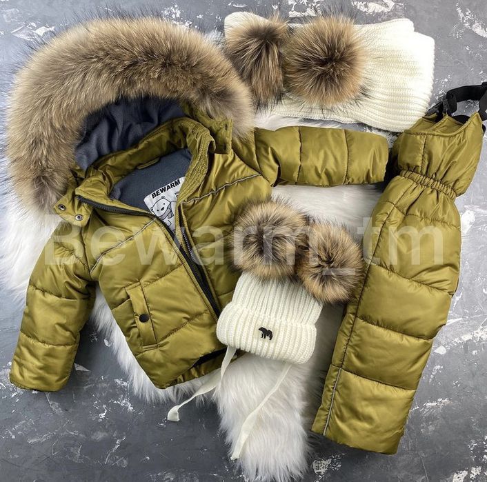 Зимовий роздільний комбінезон 80-86