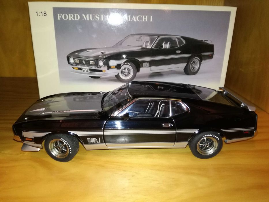 Ford Mustang Mach I (1:18) - Autoart Ovar • OLX.pt